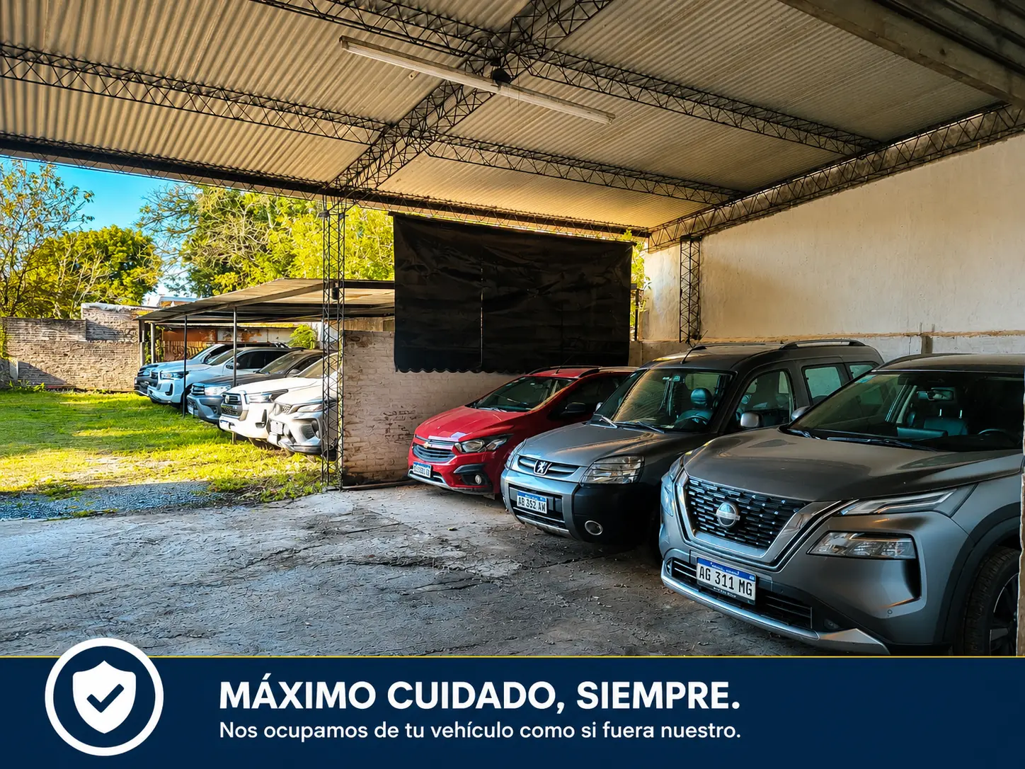 Foto de las instalaciones de Cocheras Gustavo